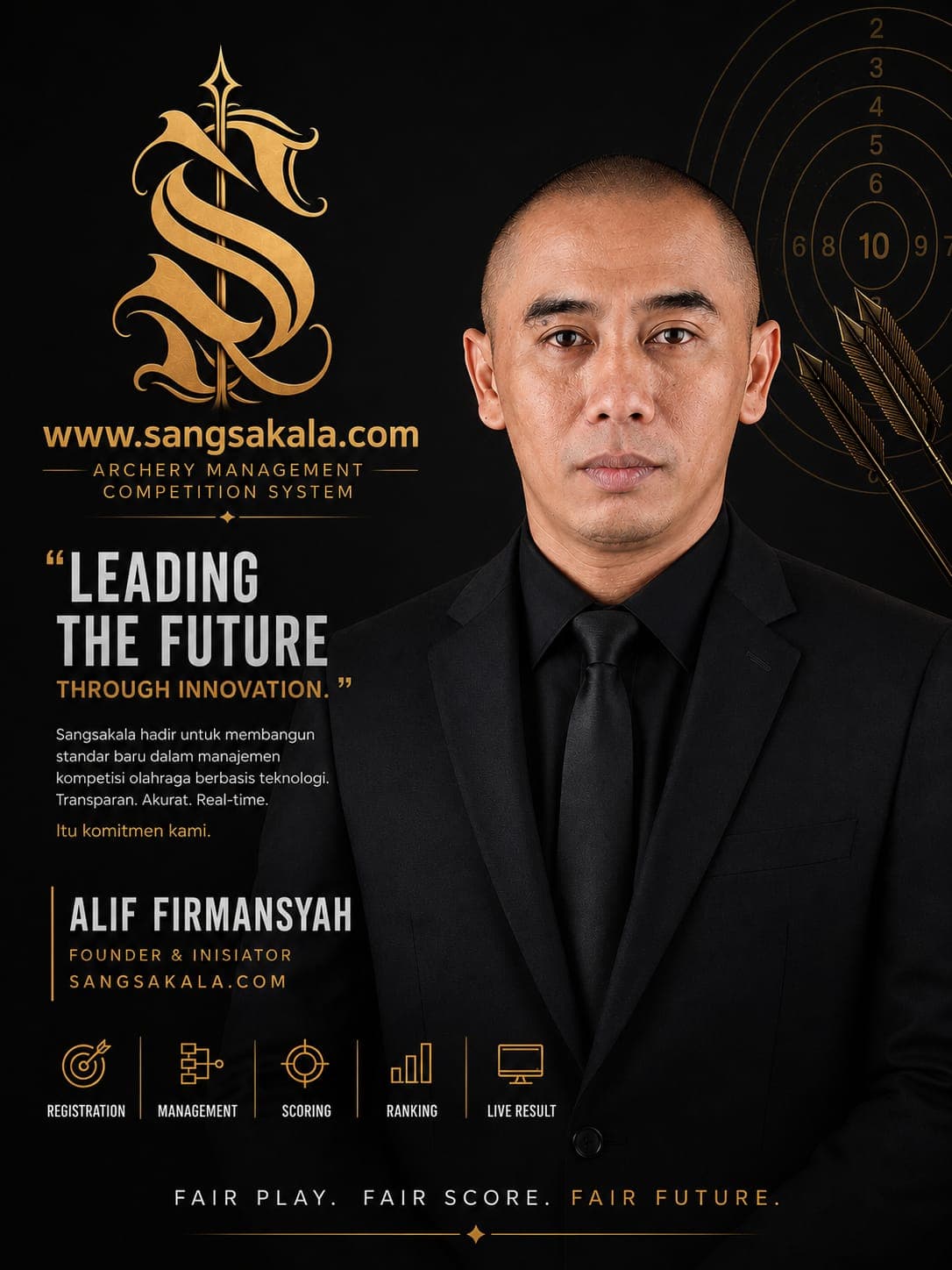 Sambutan Founder Sangsakala (Mobile)